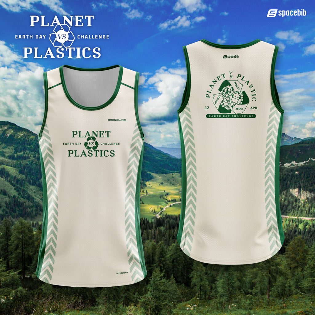 Earth Day Challenge 2025 Singlet Spacebib