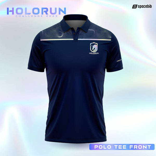 Holo Run Unicorn Polo Tee