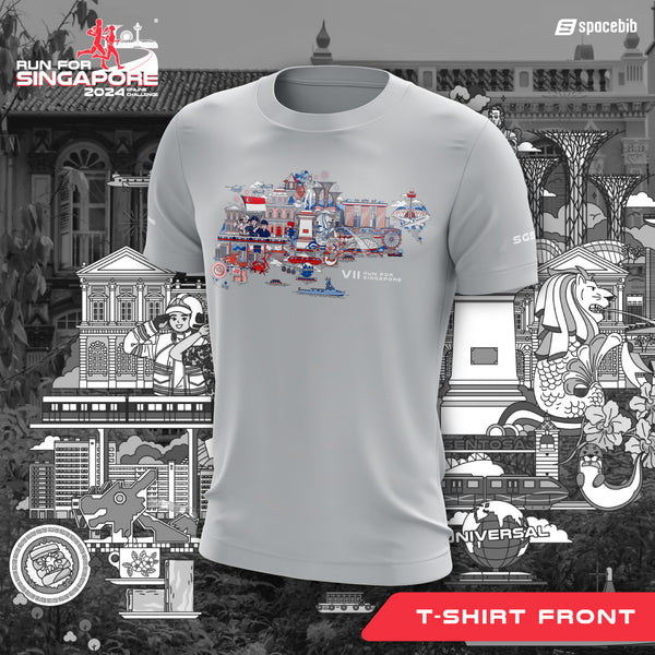 Run For Singapore Special 7th Edition Tee