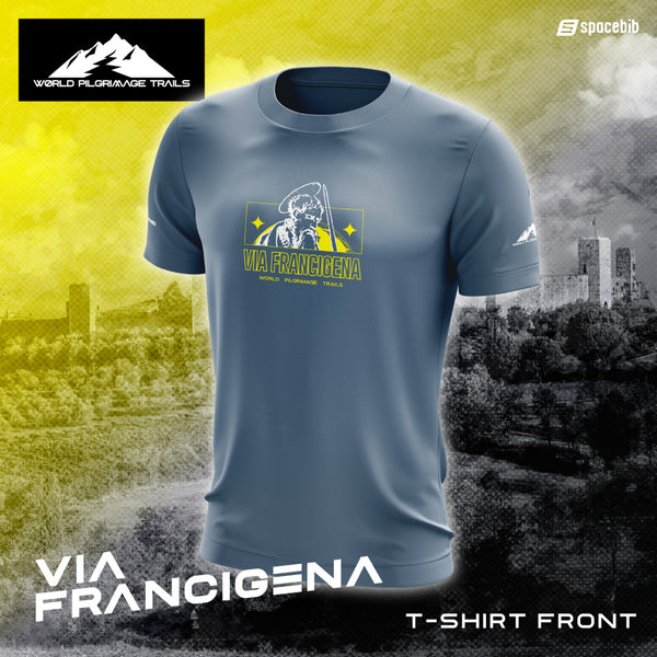 World Pilgrimage Trails: Via Francigena Tee