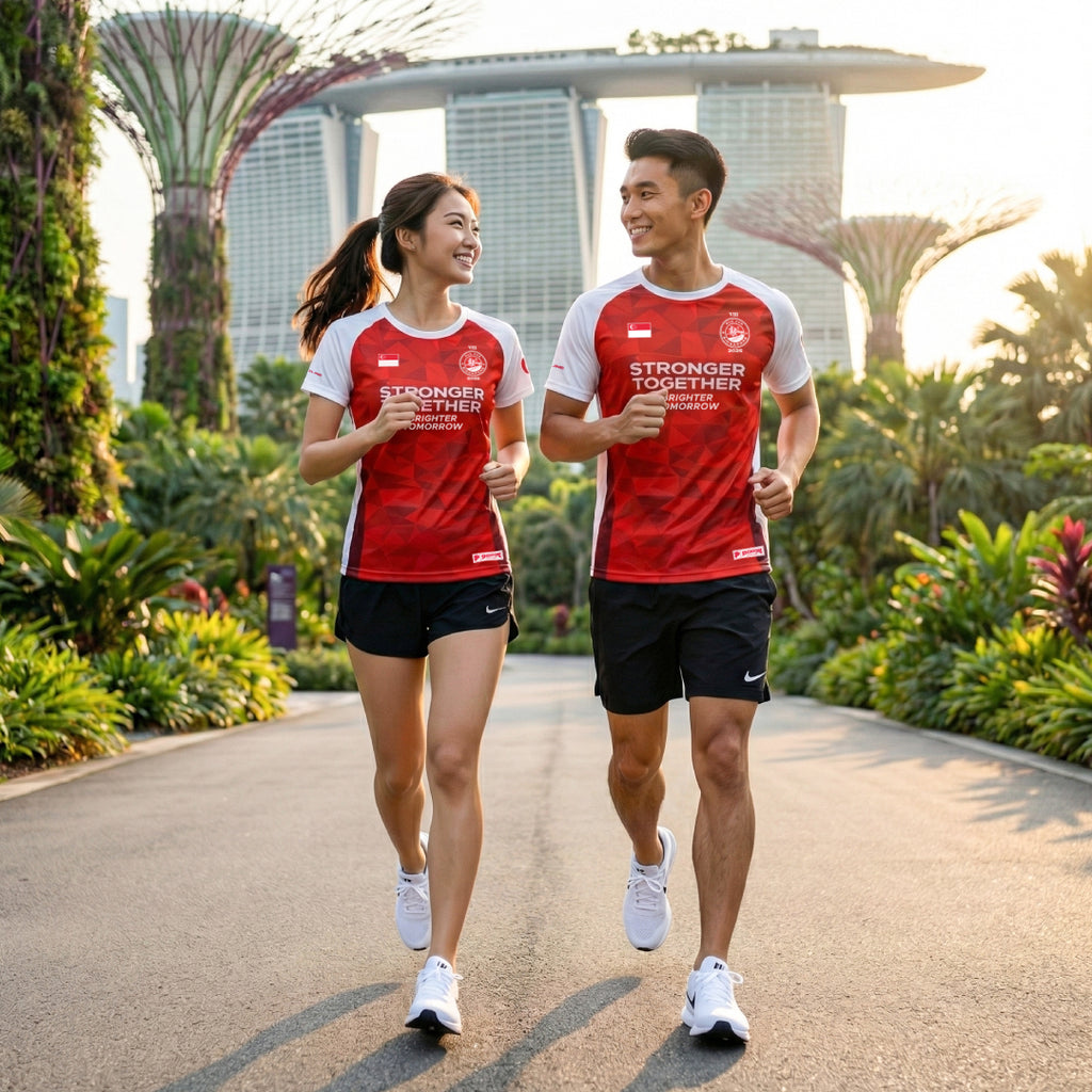 Run For Singapore SG60 Race Tee (Prism Pride)