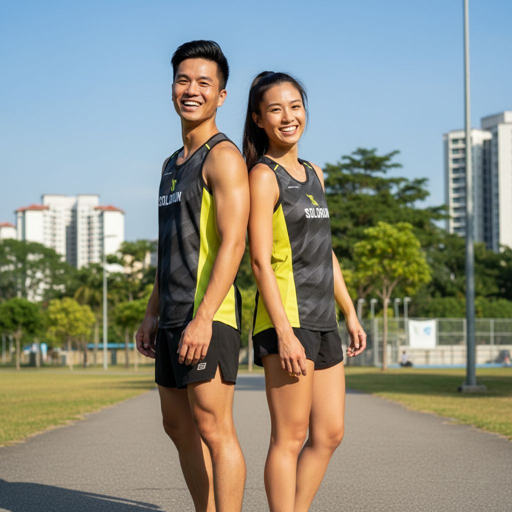 Solo Run Unisex Performance Singlet