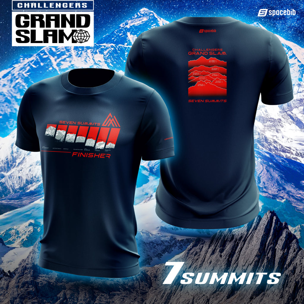 Grand Slam: 7 Summits Finisher T-Shirt