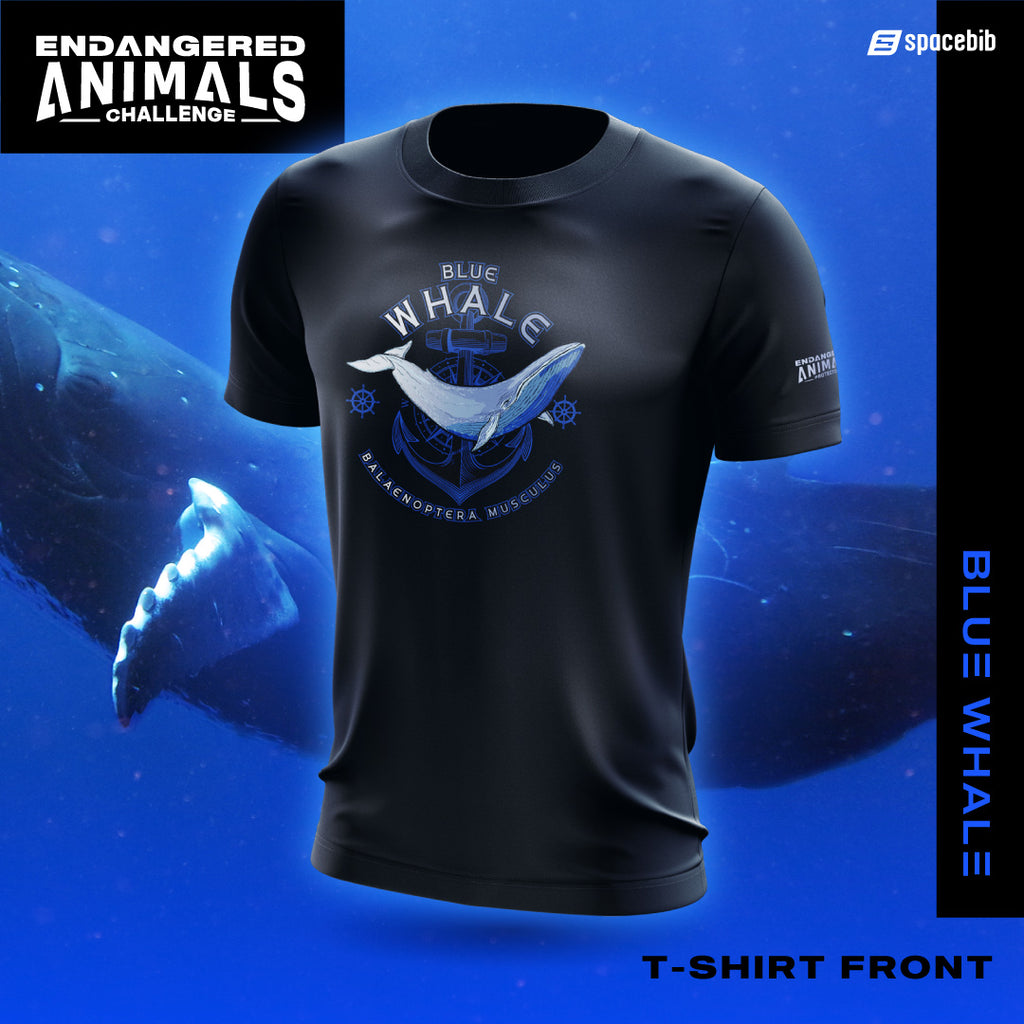 Animals Challenge: Blue Whale T-Shirt