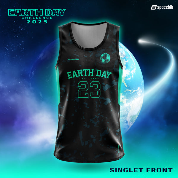 Earth Day Challenge 2023 Race Singlet