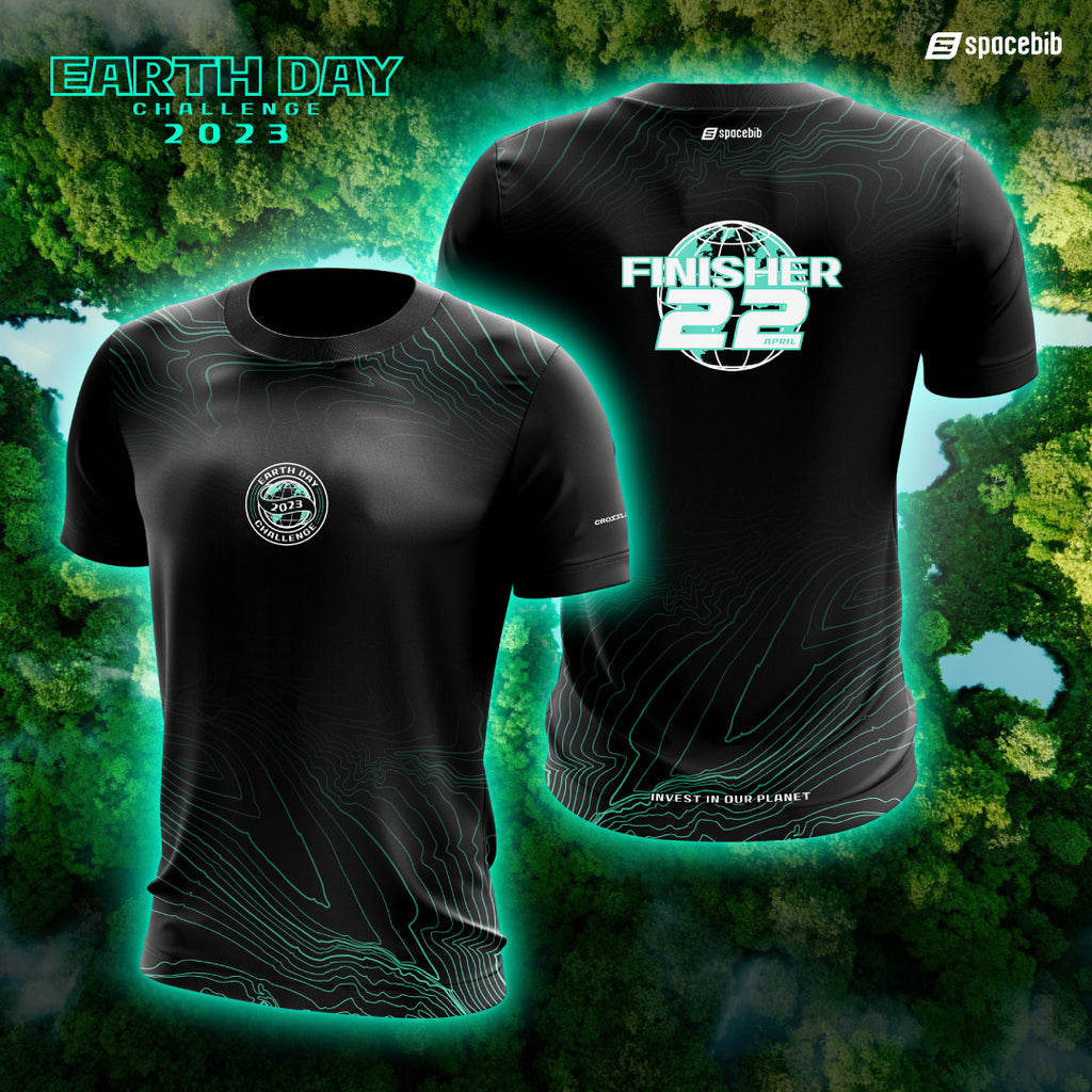 Earth Day Challenge 2023 Finisher Tee (Black)