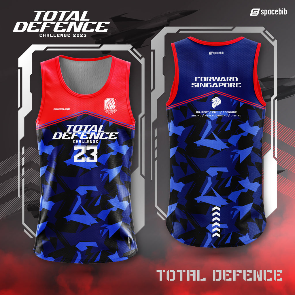 Total Defence 2023 Race Singlet