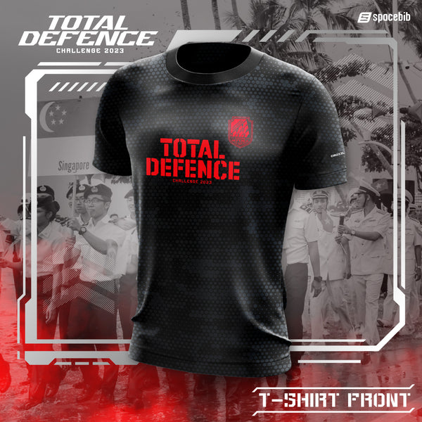 Total Defence 2023 Finisher Tee (Black)